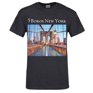 ON SALE $19.99 Brooklyn Bridge Walk. Available in black or white